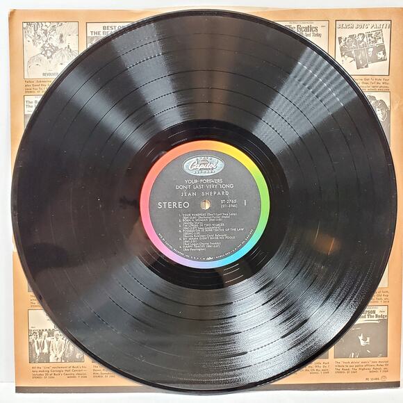 Lot of 2 Capitol Vinyl Records Jean Shepard AL Martino My Cherie 12" 33 rpm Vtg - Picture 11 of 12